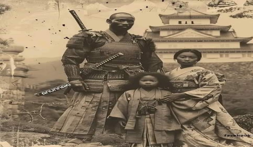 La vrit sur la photo du premier samoura noir du Japon
